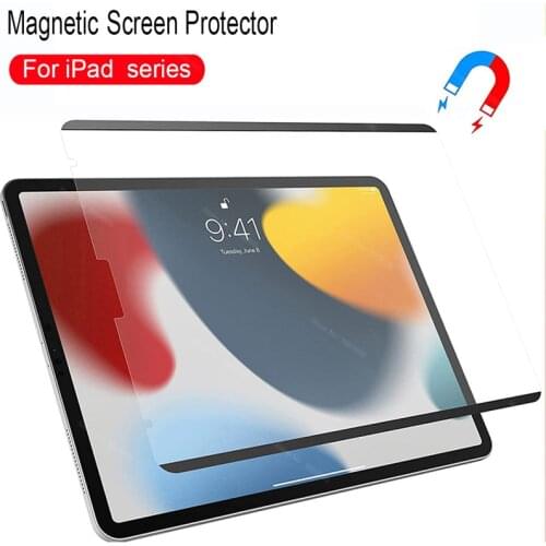 Paper Like Screen Protector Film for iPad Pro 11 2021 2020 2018 for iPad Air 4 10.5 10.2 7th 8th Removable Magnetic attraction
