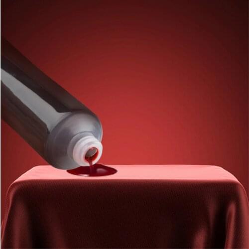 1pc 28ml Non Toxic Fake Blood Halloween Body Face Painting Cos Teeth Hematopoietic Props Holiday Supplies Special Effects Makeup