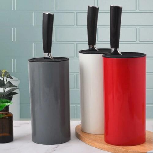 1Pc Household Ceramic Knife Holder Scissors Cutlery Set Storage Organizer Kitchen Tools Gadgets