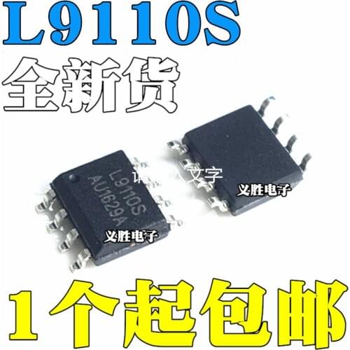 15 pçs/lote motor-driver-chip l9110s sop8 novo completo-ponte-drive e original