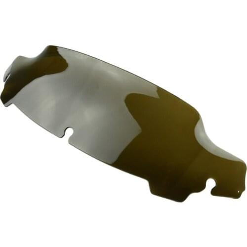 5.5 Inch 5.5"Light Smoke Motorcycle Wave Windshield Windscreen For Harley Touring Electra Glide FLHX FLHT 2014-2018