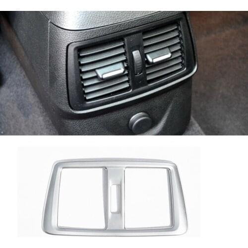 ABS Car Rear Back Row Air Conditioning Outlet Frame Cover Trim Fit For BMW 2 Series Active Gran Tourer F45 F46 2015-2018