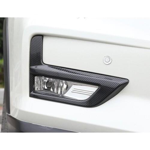 ABS Carbon Fiber For Nissan X-Trail T32 Rogue 2017 2018 2019 Car Accessories Front Rear Fog Lights Lamps Cover Trim Styling