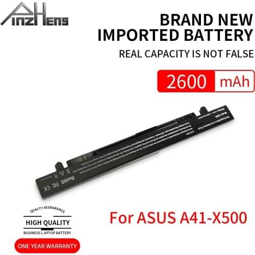 PINZHENG 2600mAh Laptop Battery For Asus HP A41-X550 X550A Y481C Y581C X450VC X550V K550J For ASUS A450 A550 R510 Series Battery