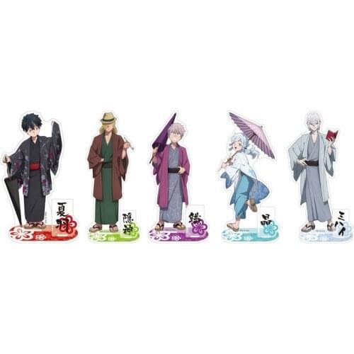 Anime kemono jihen Kusaka Inugami Kon Tademaru Shiki Acrylic Stand Figure Display Model Plate Desk Decor Cosplay Kimono Series