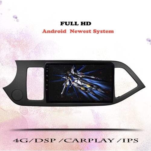 6+128G for KIA PICANTO Morning 2011-2014 Car Radio Stereo Autoradio Multimedia Player Head Unit Carplay Navigation No 2din 1 Din