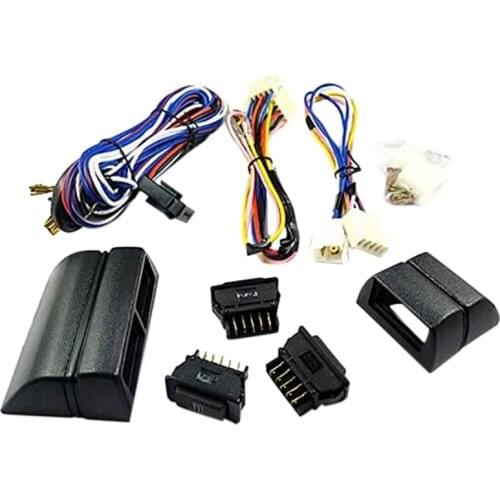 12V Car Universal Power Window Switch Window Switch Kit Window Switch Wiring Harness Automobile Accessories