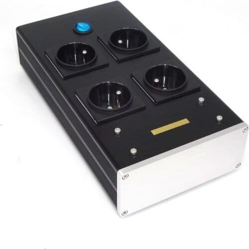 AC8.8 10A 2500W 4 bits European power socket AC power supply filter board Overcurrent overload lightning protection