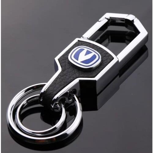 Car key chain For Changan CS15 CS75 CS55 CS35 CS95 CX70 Alsvin V5 V7 Zinc alloy Keychain decoration key ring Auto Accessories
