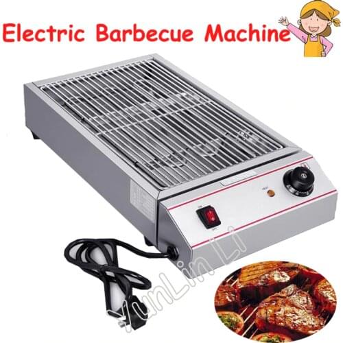 Electric Household Outdoors Barbecue Machine Smokeless Flat Grilling Machine Electric Grill Pan ESK-1