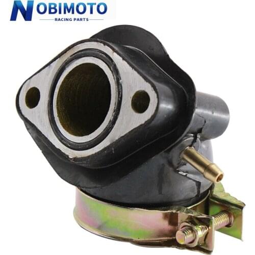 Motorcycle Cylinders Intake Manifold Pipe Cylinder Intake Manifold Pipe For Oil/Air-cooled Engine GY6-125/200cc Dirt Bike JQ111