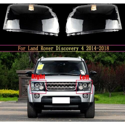 Front Car Headlight Shell Cover Headlamps Transparent Lampshades Lamp Shell For Land Rover Discovery 4 2014 2015 2016 2017 2018