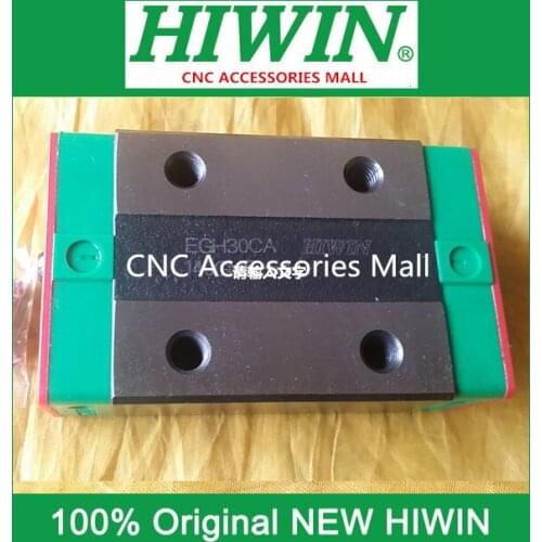 Original HIWIN EGH30CA Linear Guideways Rail Carriage Block for linear rails HGR30