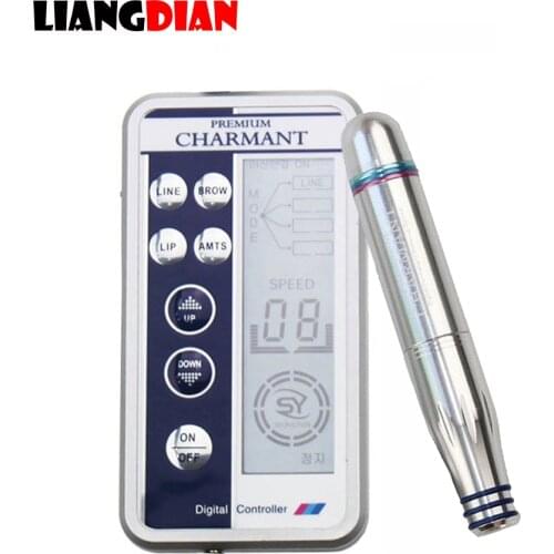Charmant Permanent Digital Makeup Tattoo Pen For MTS Permanent Eyebrow Lip Line Shader Microblading Charmant Tattoo Gun Pen