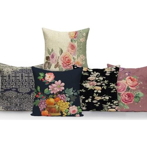 Scandinavian Decorative Garden Pillowcases For Pillows Cover Sofa Decorative Cushions Sofa Car Decor For Home Funda De Almohada