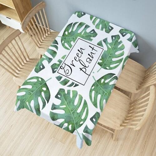 Multi-colors High Density Cotton Linen Waterproof Tablecloths Decorative Home Decor Table Cloth Covers Luxury Quality Tablecloth