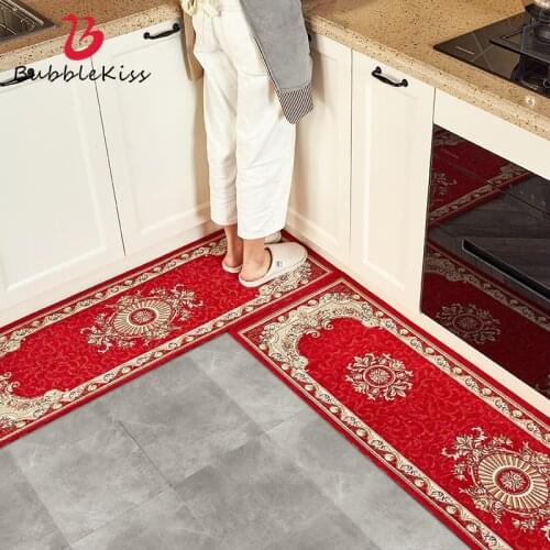 Bubble Kiss Kitchen Carpet European Style Geometry Art Home Rug Home Living Room Customized Carpets Bedroom Soft Decor Area Rugs