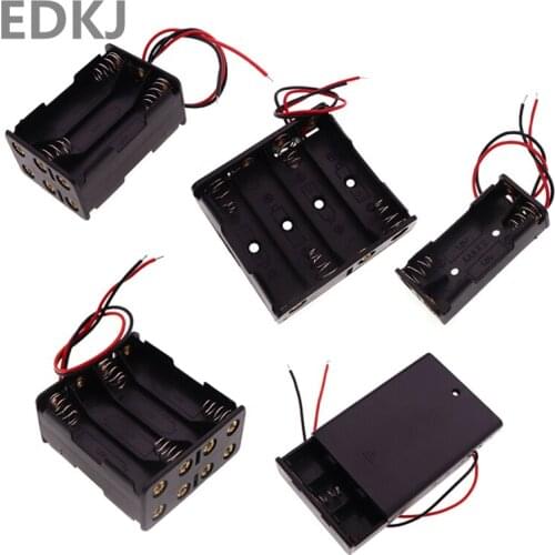 1pcs Power Bank Cases 1X 2X 3X 4X 18650 Battery Holder Storage Box Case 1 2 3 4 Slot 18650 Batteries Container With Hard Pin