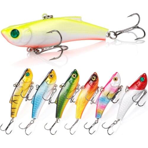 1pcs Artificial VIB Fishing Lure Hard Bait Sinking Swivel Baits Sea Fishing Tackle Japanese Tomb Swimbait With Hook 18g 7cm