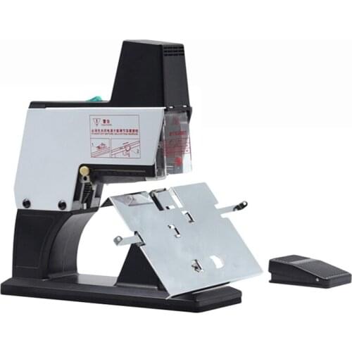 110v/220v Electric Stapler Text Binding Machine Office Tool Appliance Midstitch Big Heavy Fully Automatic Flat Nail Horse Riding