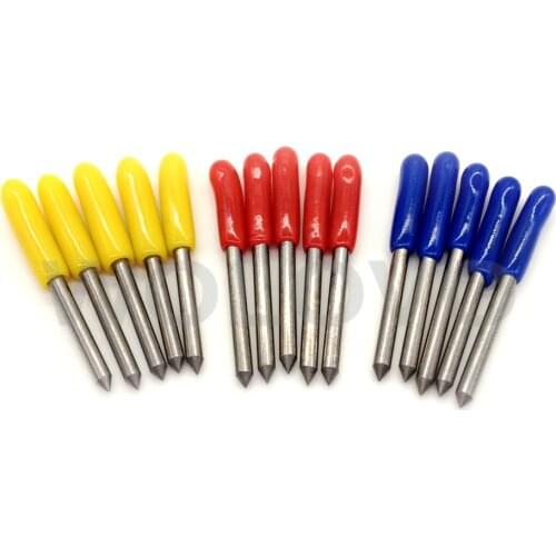 15pcs 30/45/60 Degree High Quality Mimaki Vinyl Cutter Plotter Blades Free Shipping