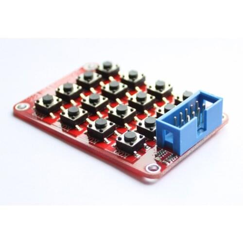 4 * 4 Matrix Keyboard 6 * 6 * 4.3 Patch Keys [Mao Yu Studio] [FUM1895]