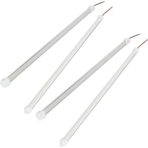 4pcs LED Strip Lights Bar Car 12V 7W Waterproof Caravan Boat Fishing Lights