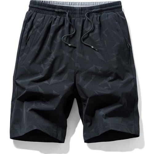 8XL Plus Size TFU Men 2020 Summer New Casual Print Elastic Shorts Men Fashion Loose Fit Pockets Short Pants Shorts Men Big&Tall