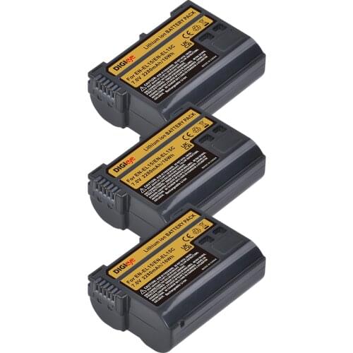 EN-EL15C EL15C Camera Batteries for Nikon EN-EL15C EL15A EL15B EL15,Nikon D500 D600 D610 D750 D7000 D7100 D7200 D800 D850 D810