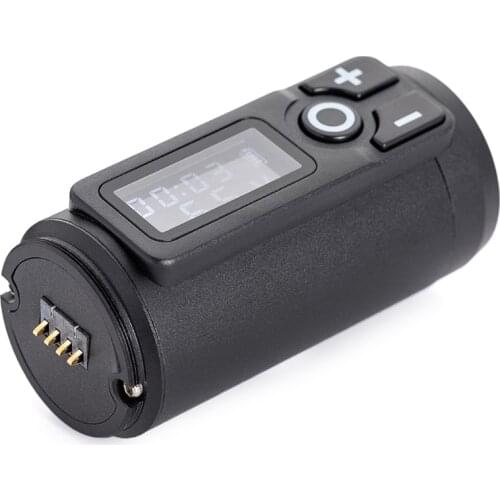 Wireless Mini Tattoo Power Supply 1800mAh Rechargeable RCA Connection Machine 27RC