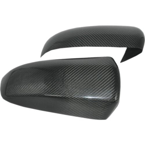 100% Carbon Fiber Car Cover Piar Rear View Mirror Cap Mirror Housings For-BMW X5 E70 X6 E71 2007-2013