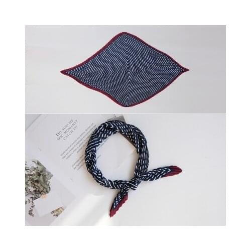 HOT SELLING Miyake fold fashion life Vintage pint silk scarves ring IN STOCK