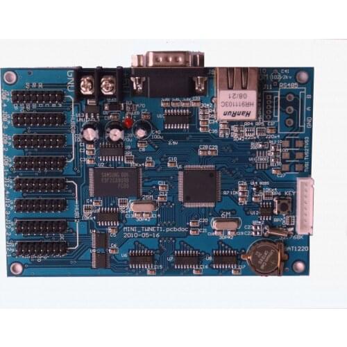 Can Be Connected to PLC Production Management Software Factory, Electronic Kanban Workshop Kanban Network Port LED Control Card
