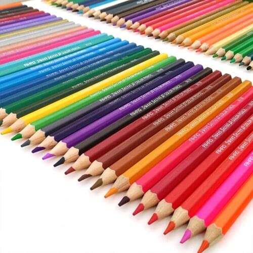 Artist Coloured Pencils lapis de cor profissional 72 Pencil Crayons Colour Pencil Set Children Color lapis Art School Supplies