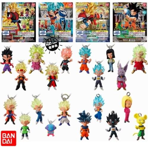 BANDAI Gashapon Dragon Ball Super Ultimate Transformation UDM THE BEST 24 25 26 Goku Pendant Decoration