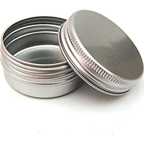 10PCS 50ml Empty Containers 50 Ml Empty Sample Jars Cosmetic Jars Aluminium Containers For Cosmetics Aluminum Makeup Case