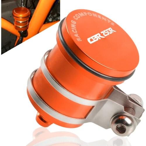 Motorcycle Brake Fluid Reservoir Clutch Tank Fluid Cup For Honda CBR250RR MC22 1990 1991 1992 1993 1994 - 2015 2016 2017 2018