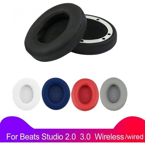 VirWir Replacement Ear Pads Soft Sponge Cushion for Beats Studio 2.0 Wireless wired Headphone Accessories Earpads for studio 2 3