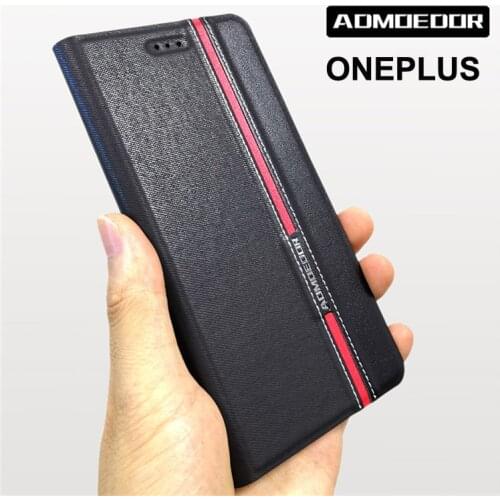 Oneplus Nord Case Thin Leather Flip Cover for One Plus Nord N10 N100 Back Cases Wallet Style Stand