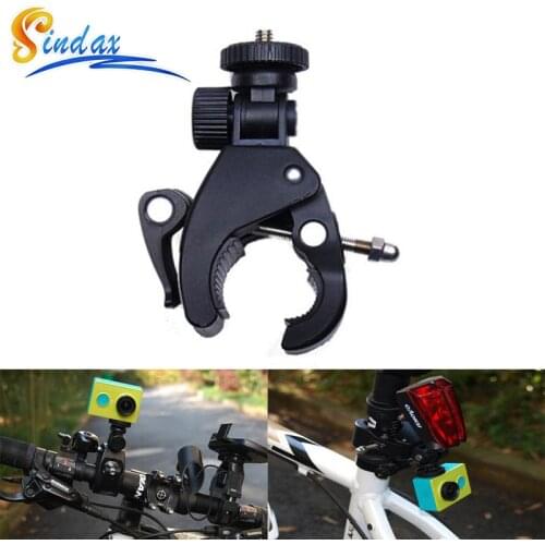 Bike Handlebar Mount For Gopro Bike Mount Accessories Bike/Motorcycle Handlebar For Gopro Hero 8 7 4 3+ Xiaomi yi 4k Accessories