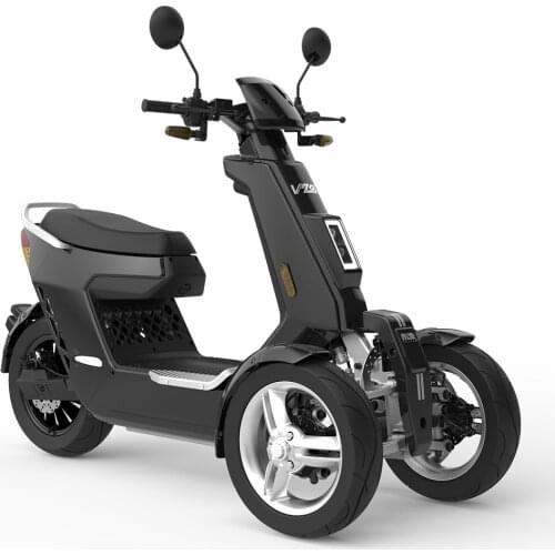 EEC Approved Street Legal 3 Wheels Front 2 Wheels Type Electric Motorcycle 3000W 72V40AH Electric Mobility Scooter Off Road