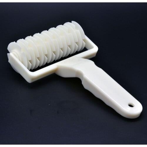 1 Pc Plastic Baking Tool Pizza Pastry Lattice Roller Cutter Pull Net Wheel Knife Kitchen Accessories for Dough Cookie Pie Craft