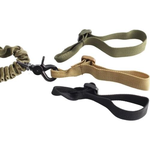 1 Pcs Buttstock Sling Mount Strap Loop Adapter Webbing Rifle Attachment Adjustable Tactical Gun Sling Airsoft Sling