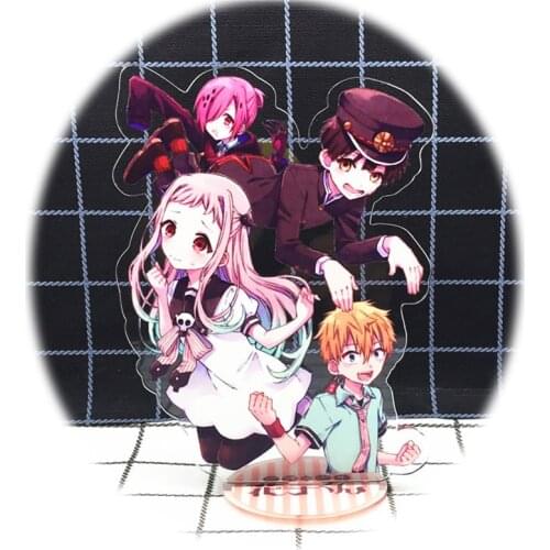 Anime Toilet-bound Hanako-kun Acrylic Figure Hanako Nene Kou Mitsuba Stand Model Toys Kawaii Accessories For Boys Girls Gifts
