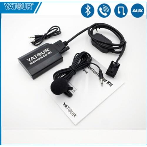 Yatour Car Bluetooth AUX Kit for Peugeot 207 307 308 407 Citroen C2 C3 C4 C5 RD4 RT3 Can-bus Mp3 Player CD changer adapter YTBTK