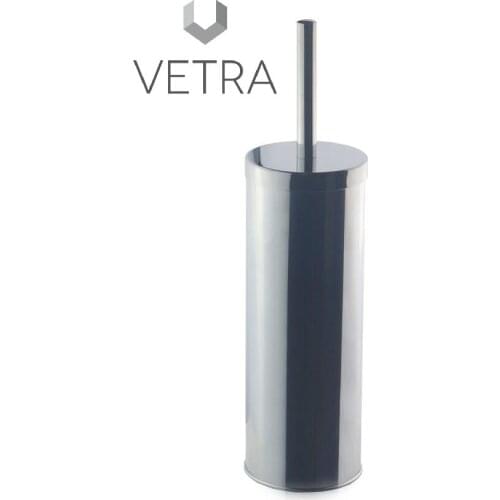 Stainless steel brush holder Chrome gloss 42 CM X 8.5 CM VETRA