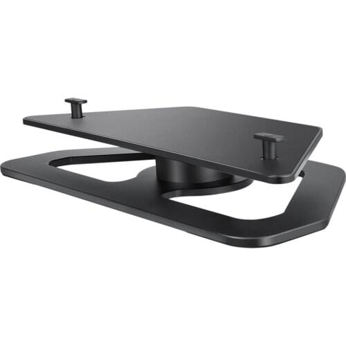 For Show Rotate and Tilt Stand, Horizontal 360 Degree Aluminum Metal Base Holder with Precision Bearing