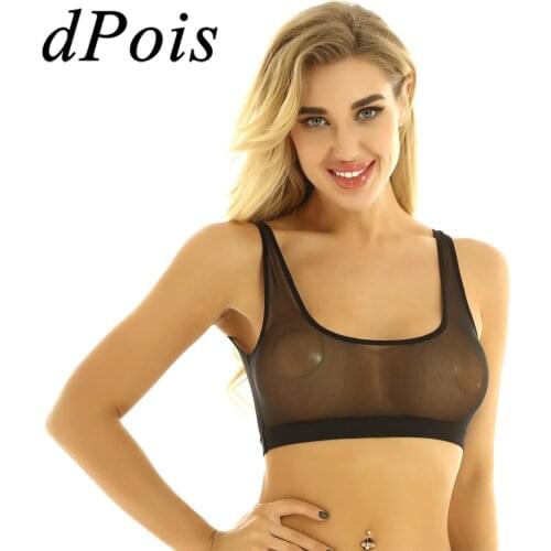 Женские прозрачные майки DPOIS China At AliExpress