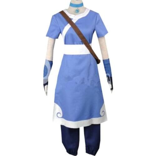 2019 Avatar The Last Airbender Katara Cosplay Costume