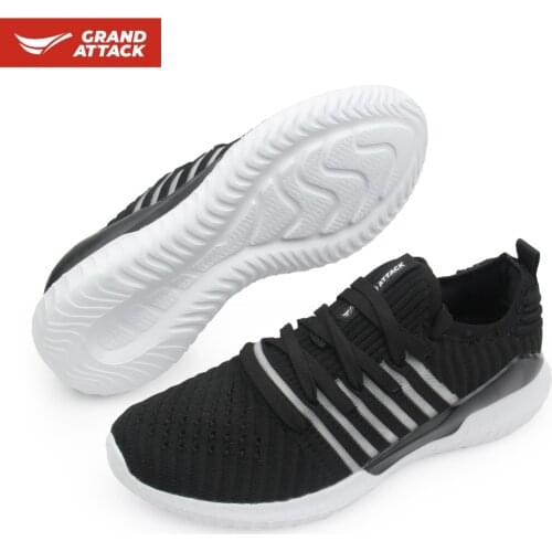 Grand Attack Womens Air Mesh Shoes Flat Shoes Breathable Comfortable Trainers Walking Jogging Training Workout Fitness Gym shoe